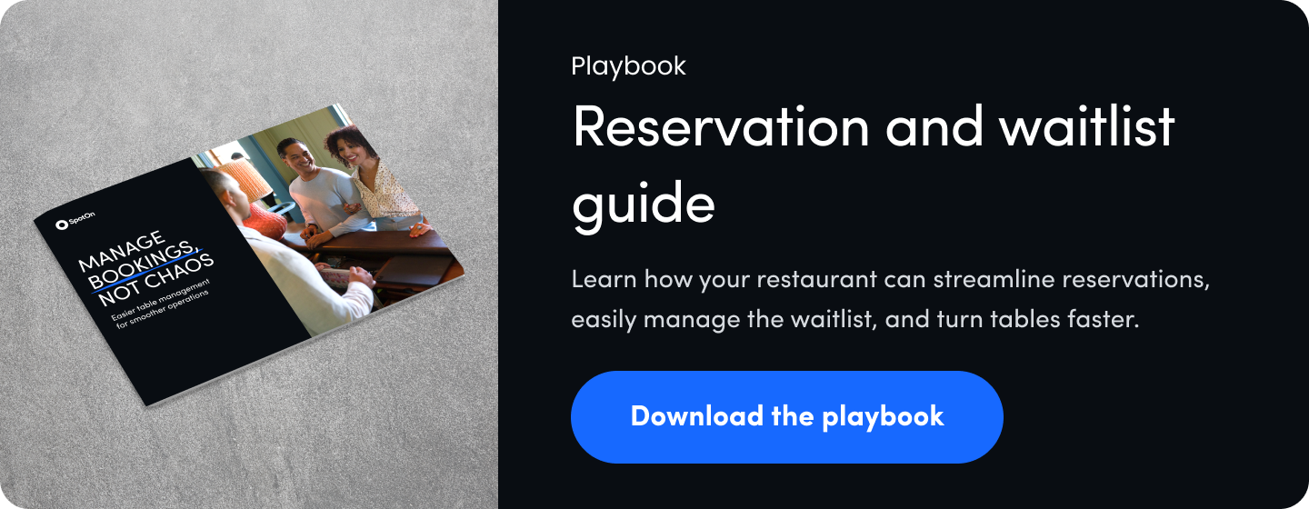 Reservation and waitlist guide